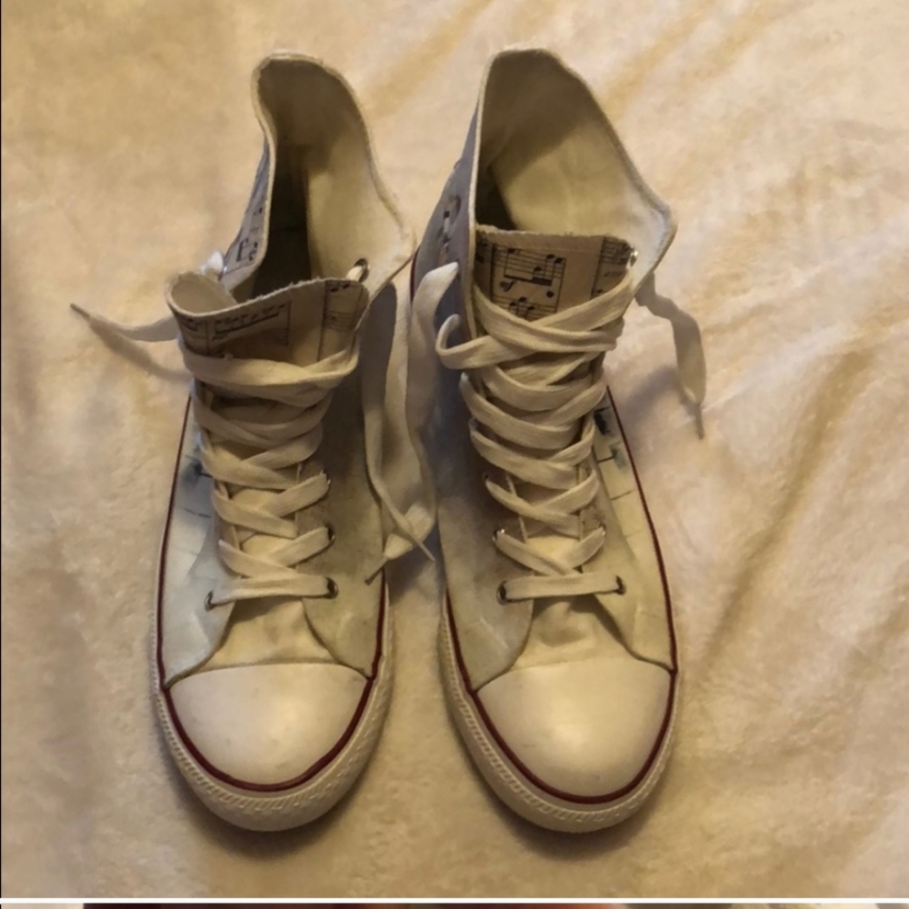 Music note Sneakers unisex piano symphony orchestra - Picture 2 of 5